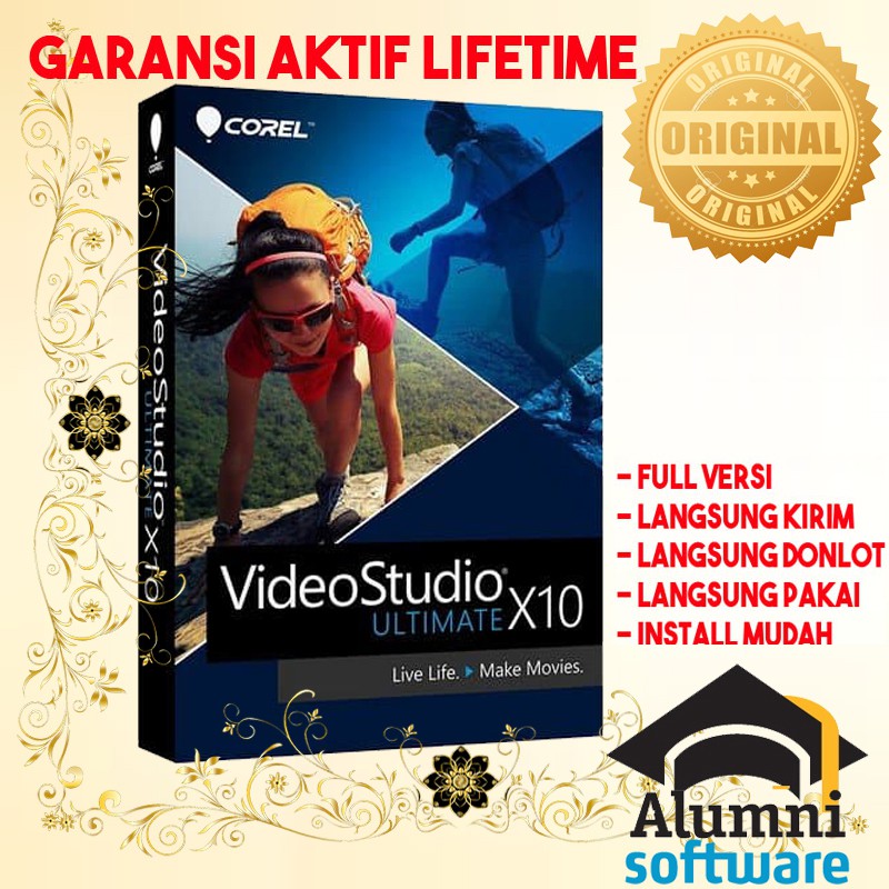 [FULL VERSION] Corel VideoStudio Ultimate x10 - GARANSI AKTIVASI