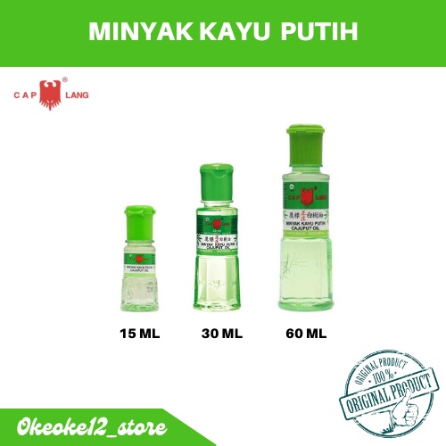 CAP LANG Minyak Kayu Putih (CapLang Cajeput/ Cajuput Essential Oil)