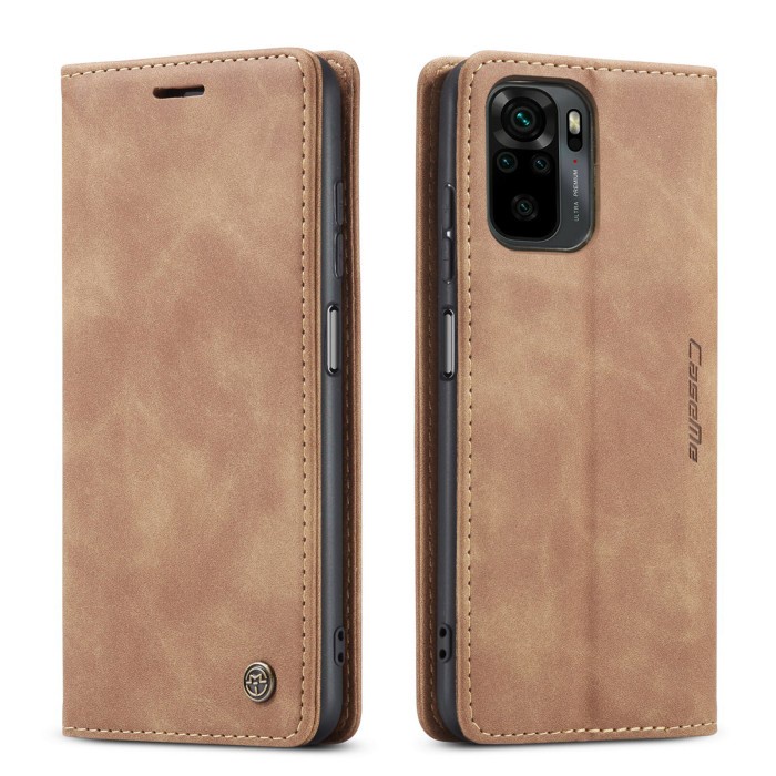 Case Xiaomi Poco F3 Redmi K40 Pro Leather Flip Wallet Dompet Magnetic Stand Caseme