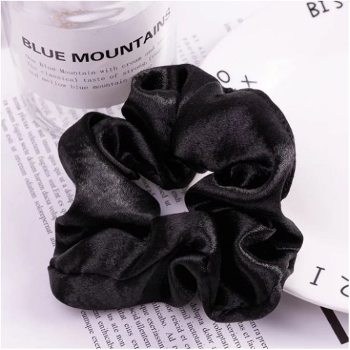 Ikat Rambut Scrunchie Mini Polos Gaya Korea/ Scrunchie / Cemol / cepol rambut/Scrunchie jumbo