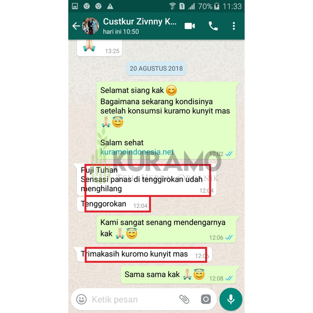 Obat Asam Lambung Naik - Kuramo Kunyit Mas 200g-4
