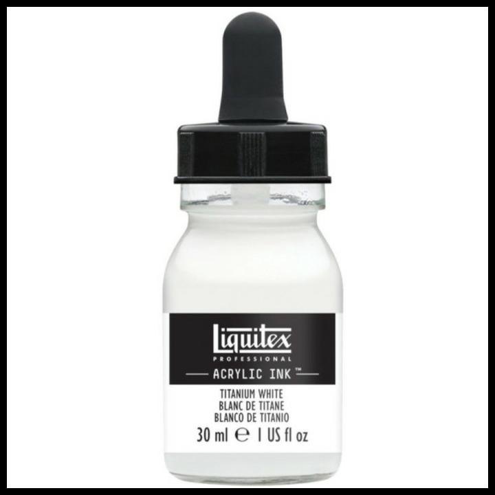 

Tinta Akrilik Liquitex Acrylic Ink Titanium White 30Ml