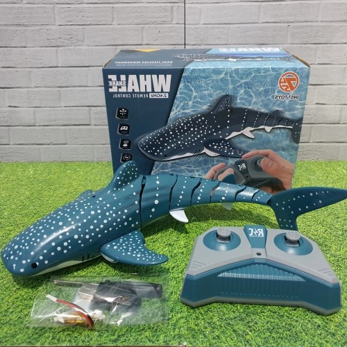 RC 2.4G Toy Shark Mainan Remot Control Ikan Hiu Bukan Perahu Kapal / Mainan Ikan Hiu