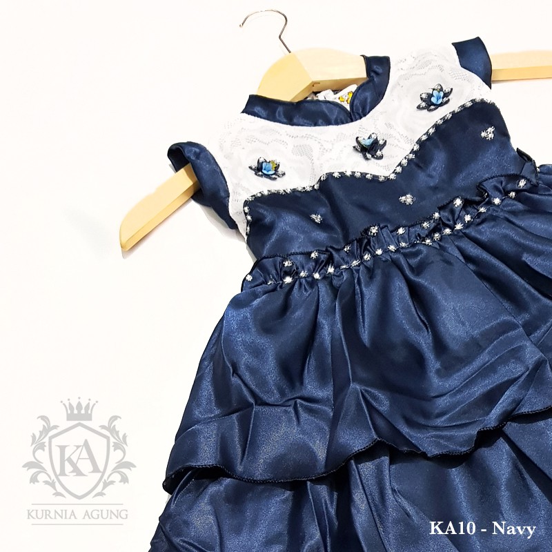 Dress Baju Anak Perempuan 2- 12 tahun Gaun Ulang Tahun Pesta Princess Murah KA10