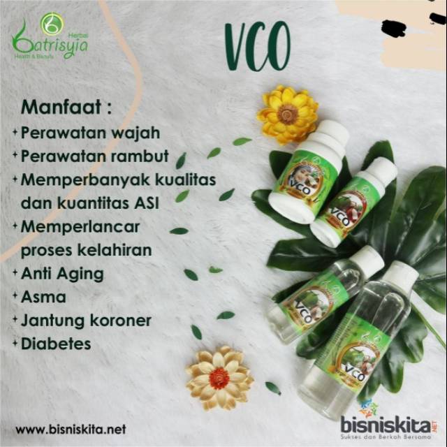 

Virgin Coconut Oil VCO Kapsul Batrisyia Herbal