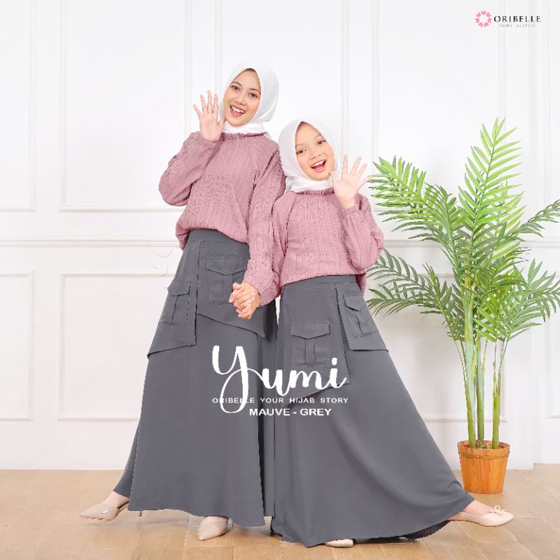 SETELAN ROK YUMI ORIBELLE © MOM &amp; KIDS