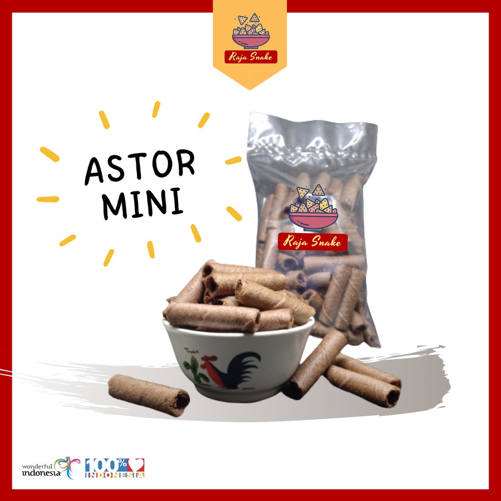 

Astor Mini / Astor Coklat Mini / Astor Coklat Mini Murah / Wafer Stik Coklat / Astor Mini Raja Snake