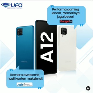 SAMSUNG A12 Ram 6 / Rom 128 GB - Garansi Resmi