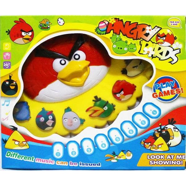 Mainan edukasi anak Piano Angry Bird Showing