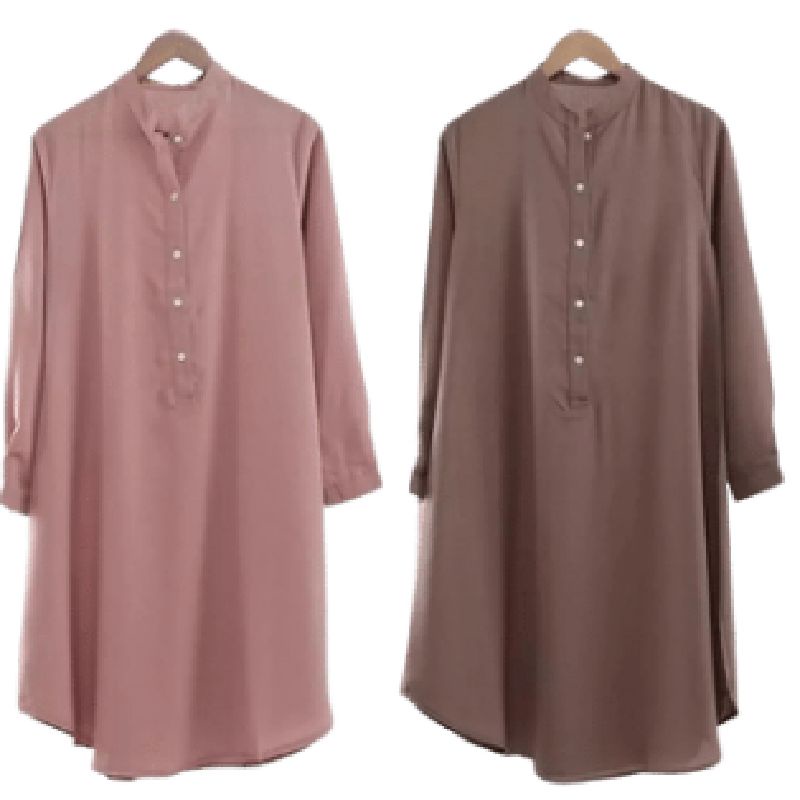 Tumik Cewek Kekinian Baju Syarii Remaja Baju Tunik Wanita Kekinian Bju Lebara Tunil Import Premium T
