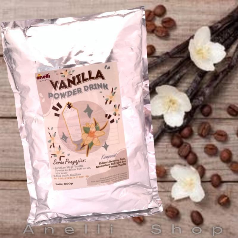 

Anelli Powder Drink/Bubuk Minuman rasa Vanilla 1 Kg