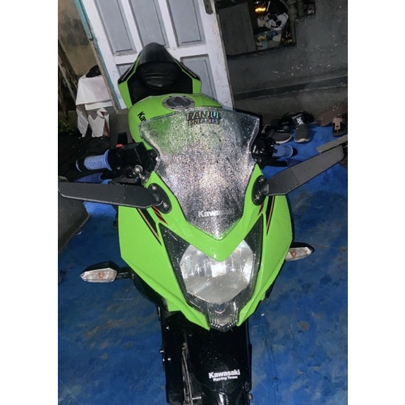 COD Spion Winglet FULL CNCN Stealth Rear Mirror Spion Motor Stealht Winglet Universal Ninja Zx25R Zx10R Zx636 Z10R R6 Ninja 250 Fi Karbu Nmax Pcx Cbr 250r R15 R25 Dll