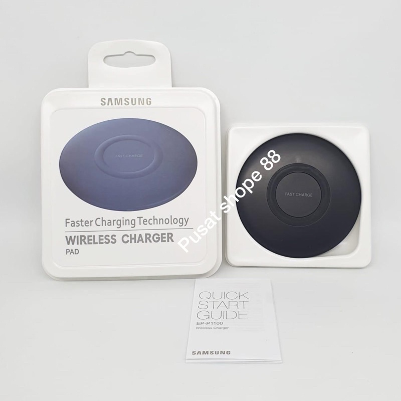 Wireless Charger Pad Samsung PAD S7 S8 S9 S10 S10+ S20 S10+ Note 5 Note 8 Note 9 Note 10 Note 20 Fast Charging For Samsung dan Iphone Wireless Charging original