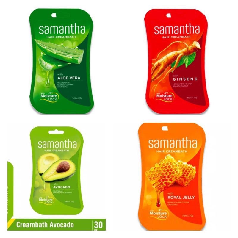 Samantha Hair Creambath Masker Rambut