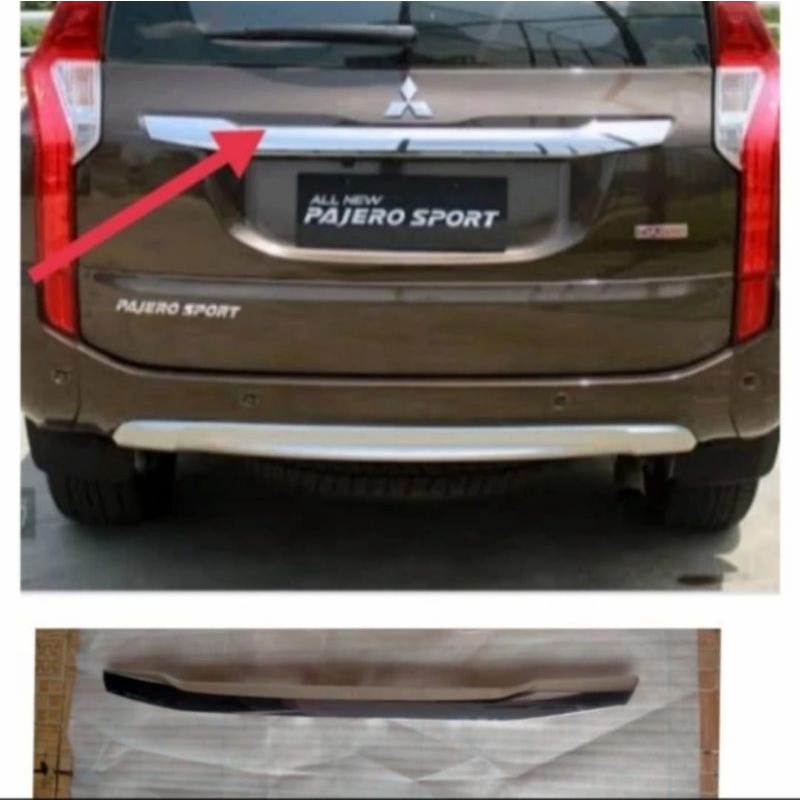 Garnis Pintu Bagasi Mitsubishi Pajero Sport Original