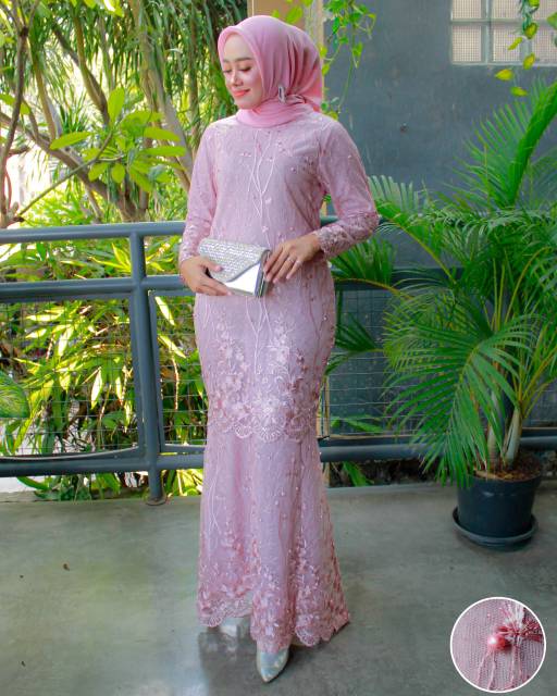 Dress mermaid terbaru/gamis duyung modern/gamis terbaru