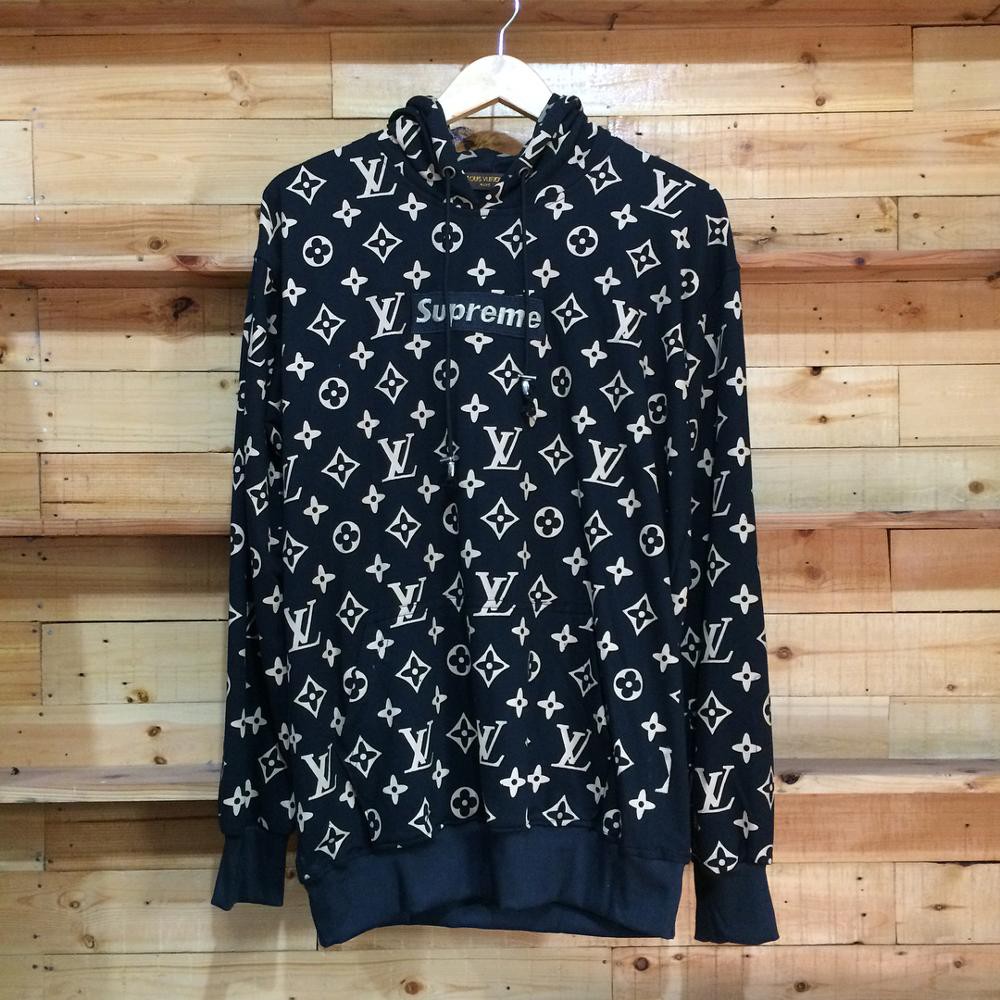 Best Supreme X Louis Vuitton Hoodie for sale in Moncton, New Brunswick for  2023