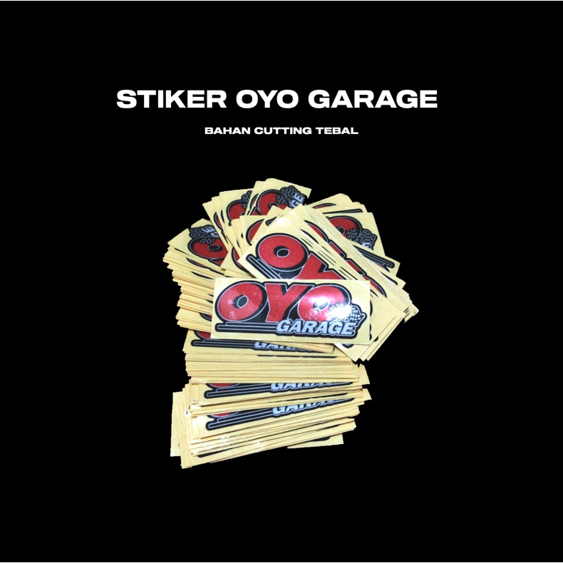 STIKER OYO GARAGE CUTTING V1