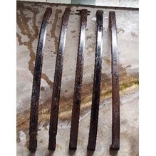 Besi Baja Per Mobil Jeep Willys Gen 2. Panjang 1,1 m. Made in U.S.A. Barang Lama.