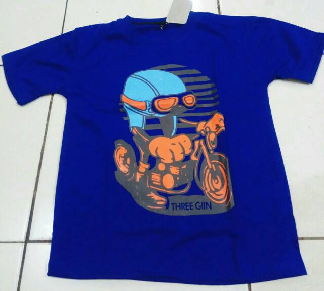 KAOS ANAK COWOK MURAH MOTOR CARCELL REALPIC kaos murah bisa dibayar ditempat COD