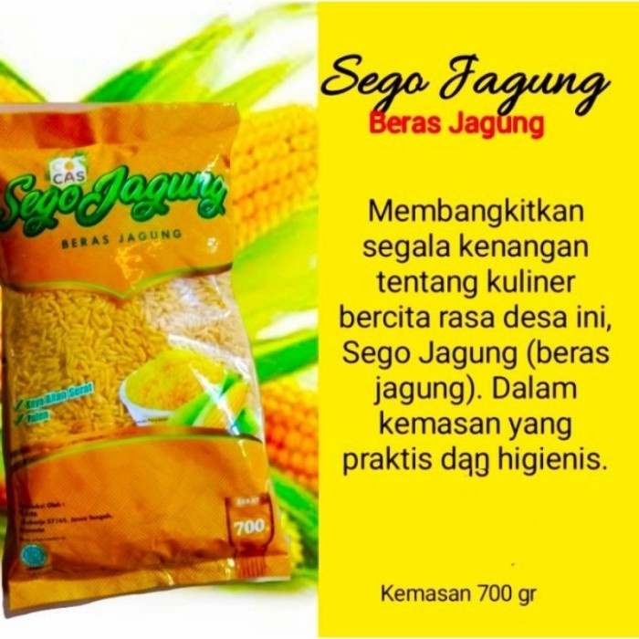 

978Eq0010W Sego Jagung - Premium - 700 Gram W5Q40112