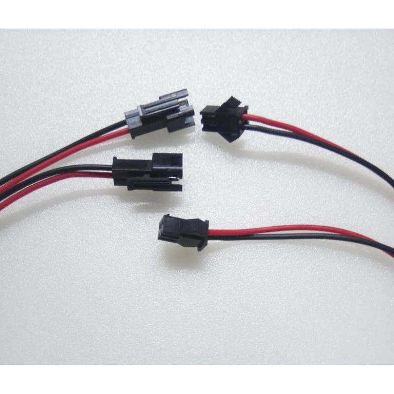 Soket Terminal Kabel Jantan Betina Connector Konektor 2P SM-2 Male Female