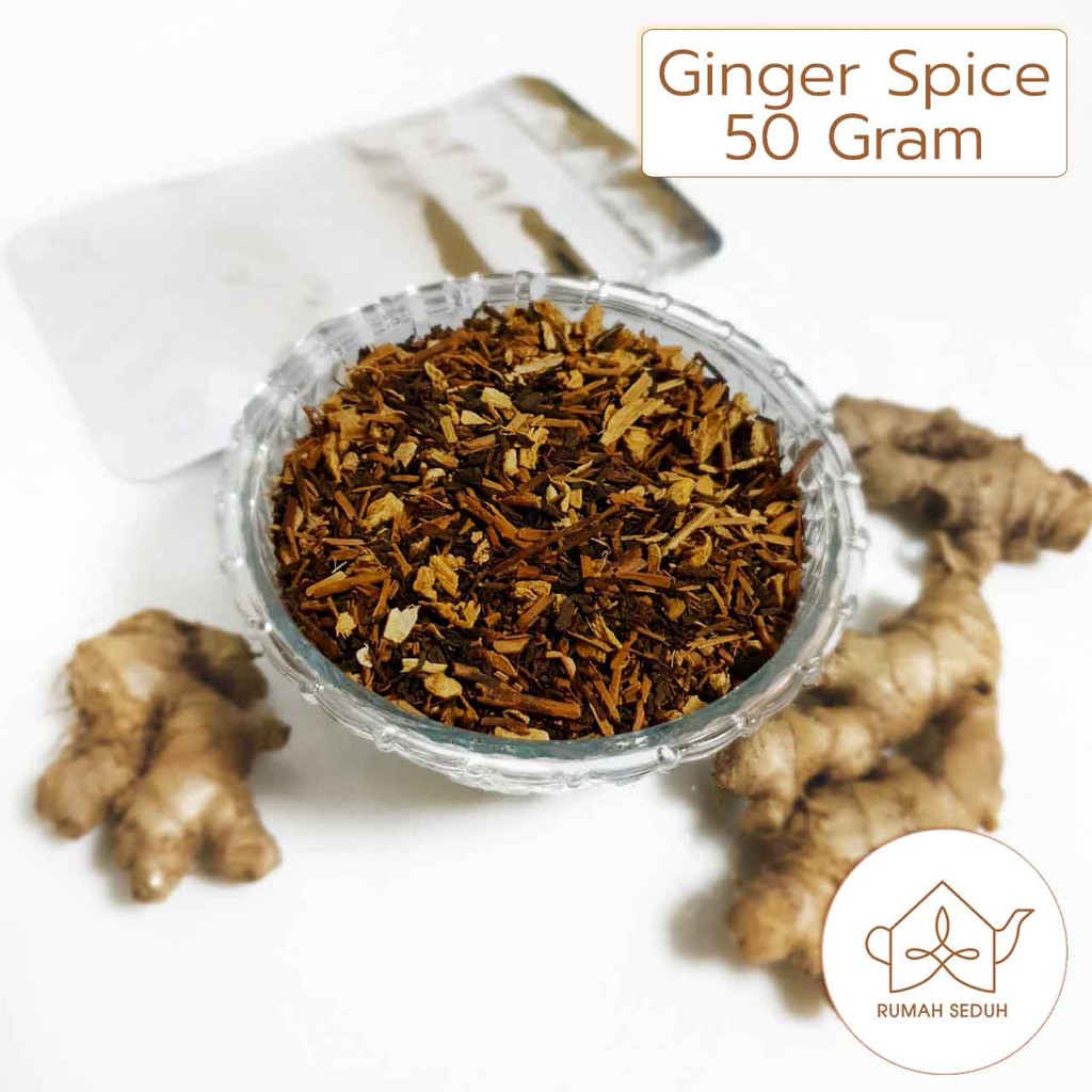 

50gr Ginger Spice Tea / Teh Jahe Kayu Manis / Teh Rempah / Teh Hitam dengan Jahe dan Kayu Manis