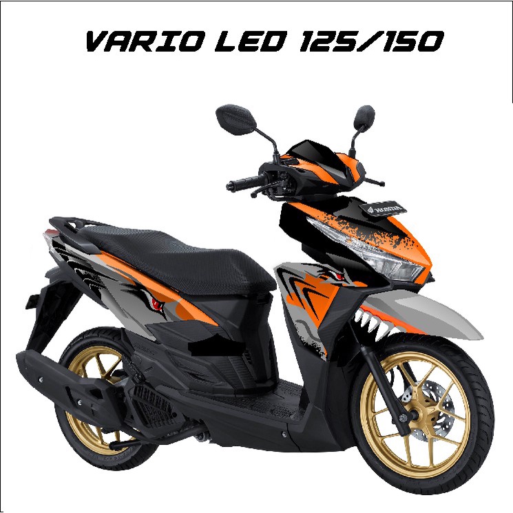 Jual Stiker Dekal Stiker Decal Sticker Full Body Vario Led Kode Sp Shopee Indonesia