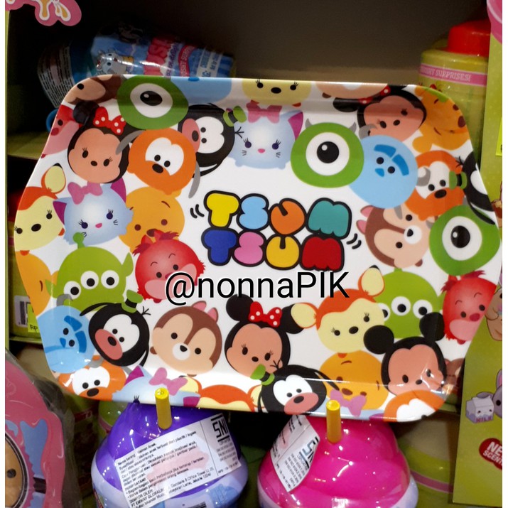 Piring Segi Melamin Tsum Tsum