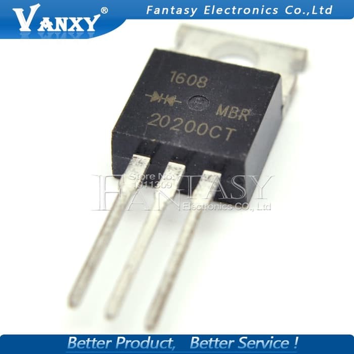 MBR20200CT DIODE MBR20200 TO 220 20200CT MBR20200G 20200 20A 200V