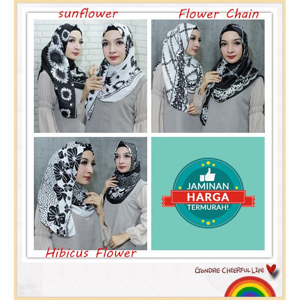 hijab pashmina satin impor pashmina satin motif