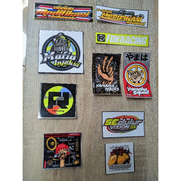 STICKER VIXION | STIKER HOLOGRAM | STICKER VIJAR | STIKER RACING | STIKER BALAP | STIKER VIXION | STIKER LOGO| FDK RACING | STIKER YAMAHA | STIKER MODIF