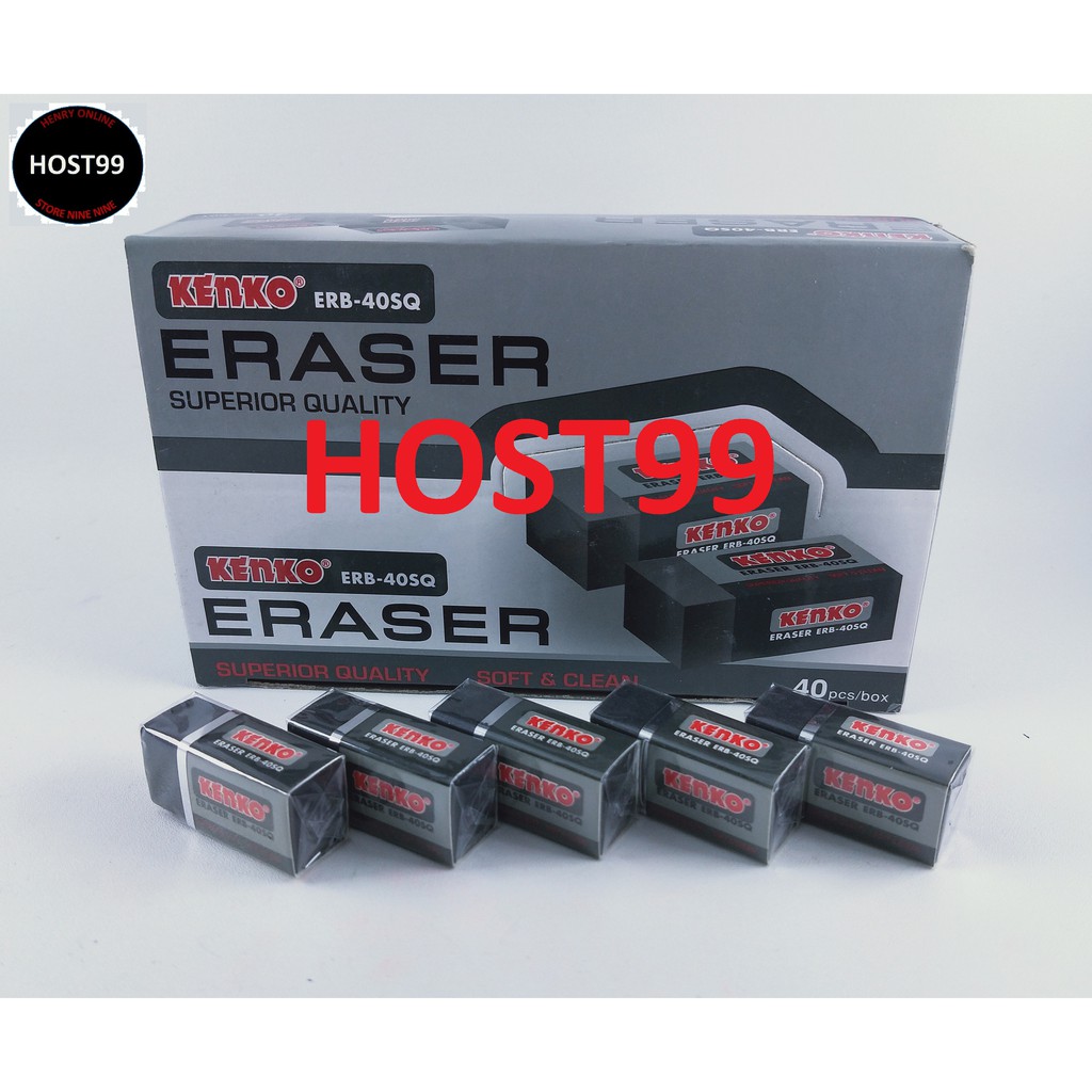 

PENGHAPUS PENSIL ERASER PENCIL KECIL ERB40SQ ERW40SQ KENKO
