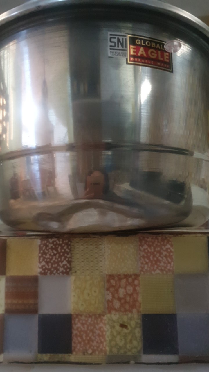 Panci Dandang Steamer  Masak Kukus / Langseng Ekonomi + Saringan