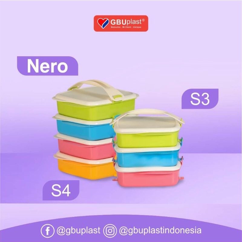 RANTANG NERO SUSUN 3 GBU PLAST