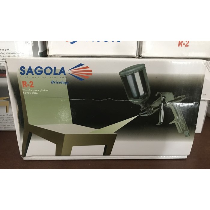 SPRAY GUN SAGOLA R2 TABUNG ATAS