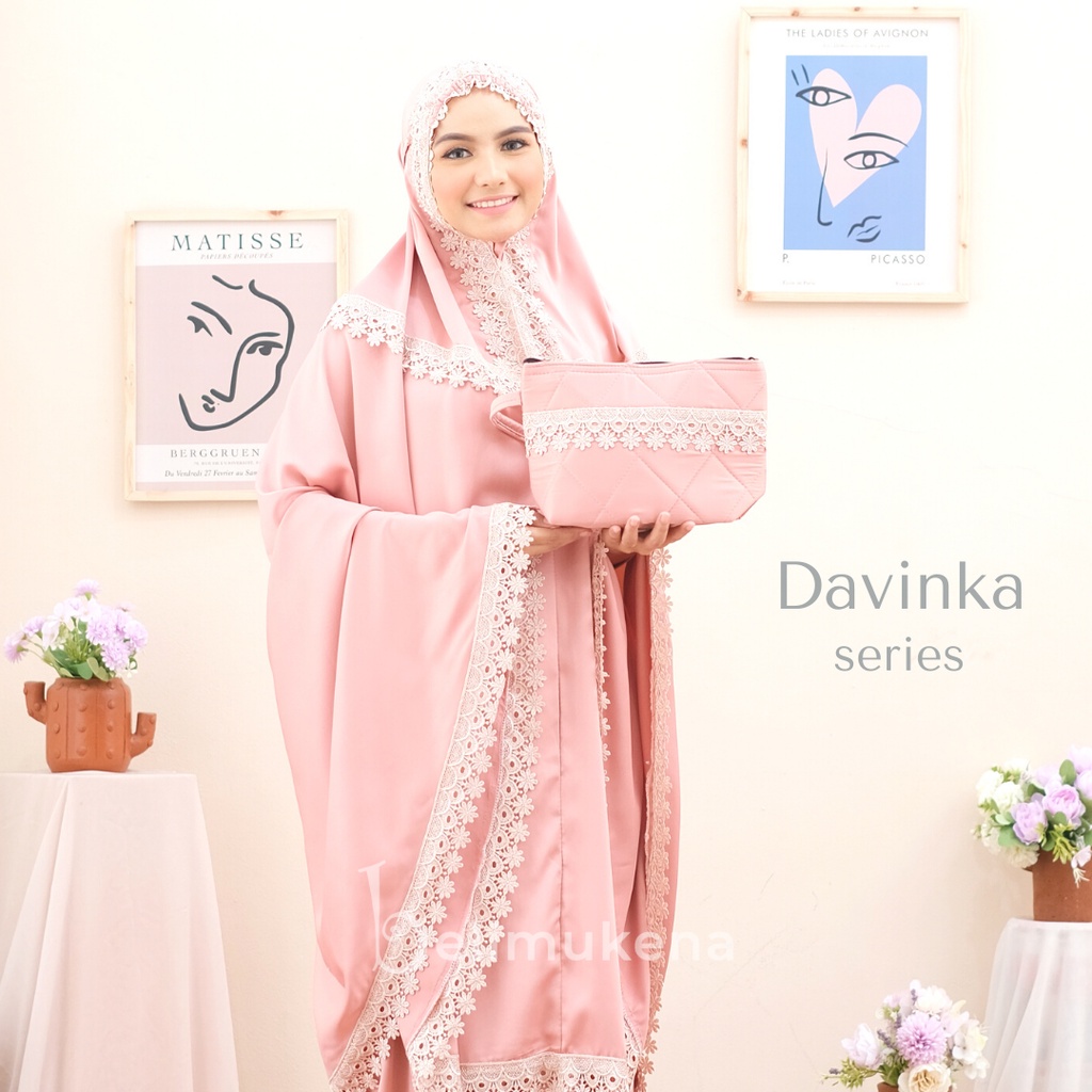 Mukena Dewasa Lace Davinka