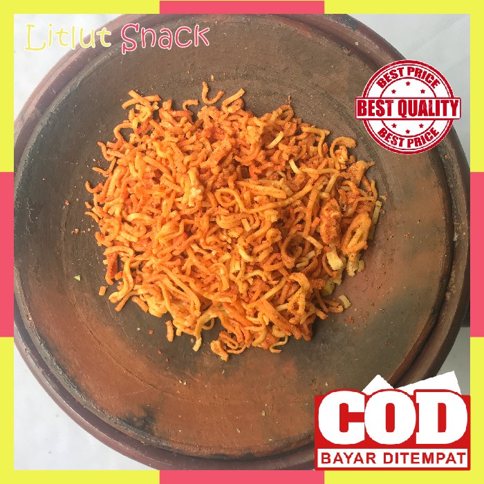 

MIE KREMES PEDAS GURIH 500 GRAM CEMILAN / SNACK / MAKANAN RINGAN