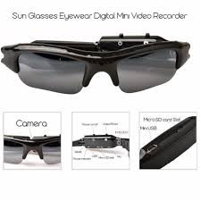 SPY CAM KACAMATA KAMERA SUNGLASSES FITUR REKAM SUARA