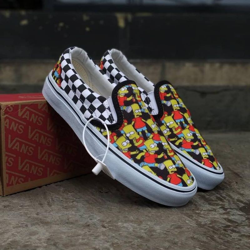 Vans Slip On The Simpsons Homer Wide