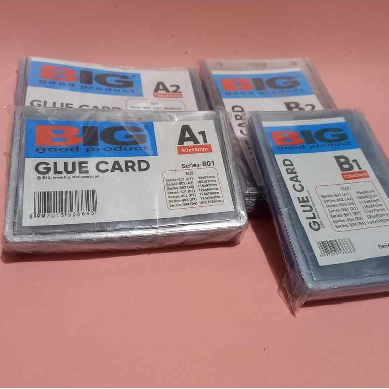 ID Card Mika Big B1 102mm x 65mm (Name Tag / Glue Card / Card Holder BIG)