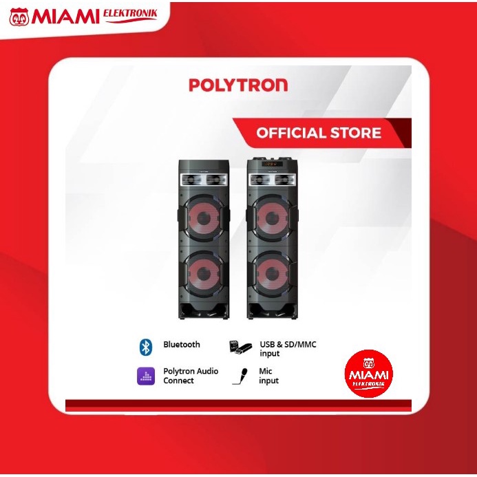 POLYTRON Active Speaker PAS 10D22 /-FM