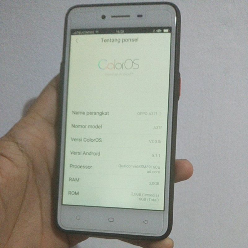 OPPO A37F 2/16 GB (BEKAS/SEKEN/SECOND)