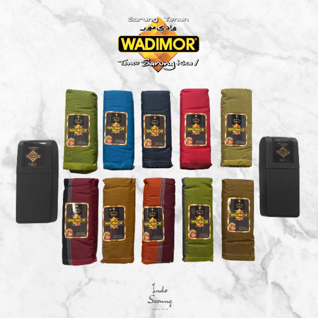 Sarung Wadimor Pro Motif Hawai Warna Kain Sarung Pria Tenun Tradisional Batik Premium Dewasa Sholat 