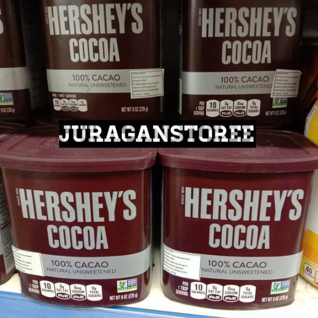 

Hershey's cocoa powder unswetened 226gr