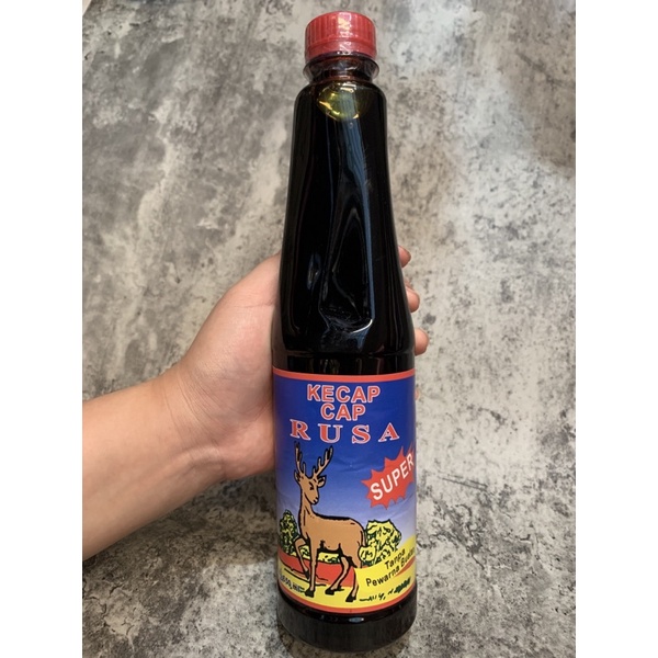 

Kecap Asin Bangka Cap Rusa Botol Besar 650ml
