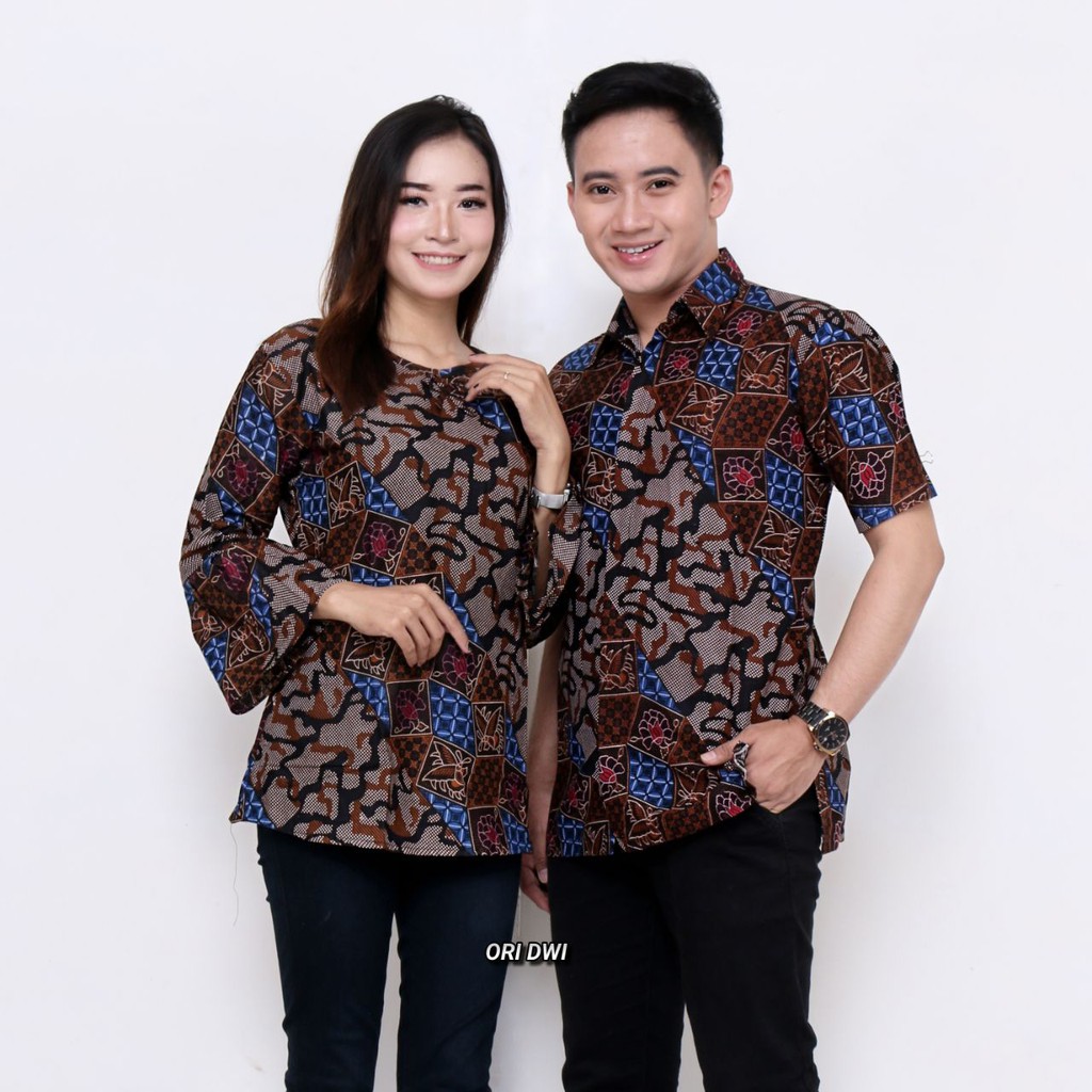 Batik Kalongan | Seragam Batik Kantor Kemeja Hem Pria dan Blouse Atasan Wanita