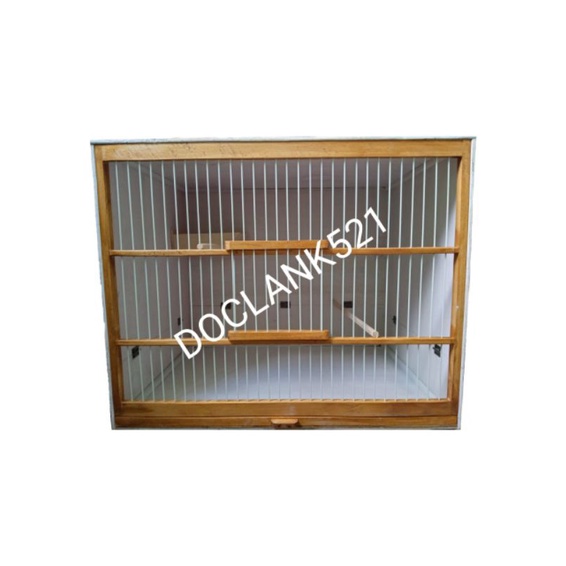 Box ternak kenari dan finch model lipat