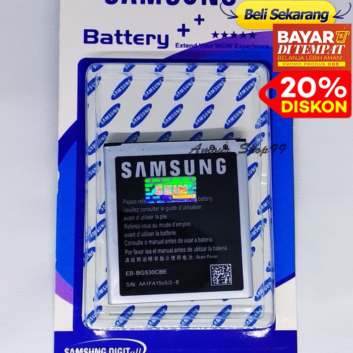 Batt Batre Baterai HP Samsung J5/ G530/ J2 Prime Ori 99% Bergaransi