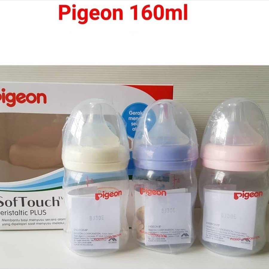 Promo Buy 2 Free 1 Botol Pigeon Wide Neck 160 ml (3 pcs)